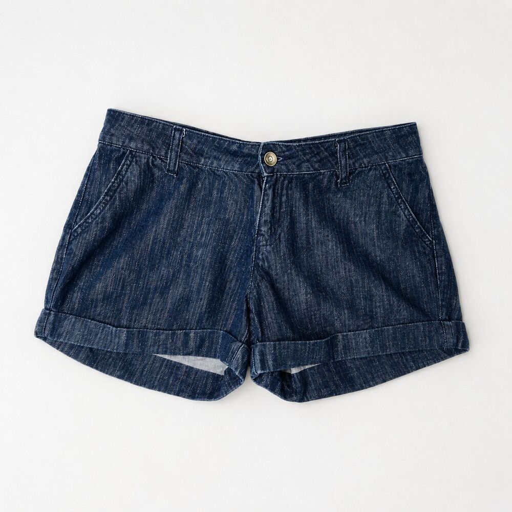 Gap Women's Denim Shorts Size 8 Blue Cotton Blend Summer Casual Authentic